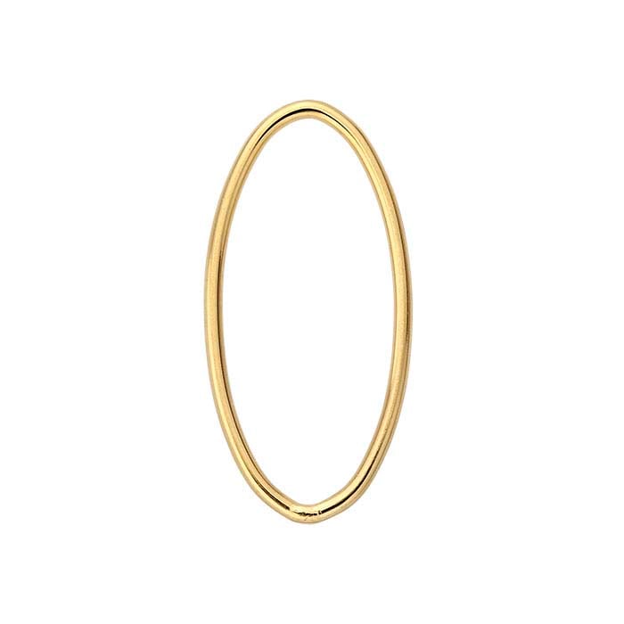 14 20 Yellow Gold Filled Oval Component RioGrande