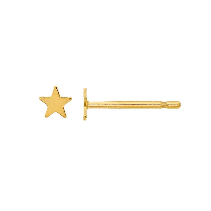 14 20 Yellow Gold Filled Star Post Earring RioGrande