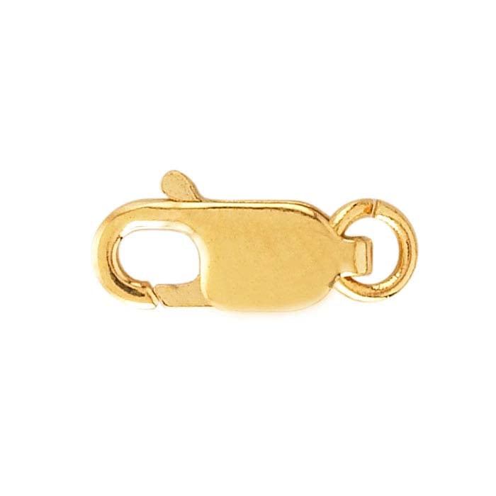 K Yellow Gold Lobster Clasp With Ring Riogrande