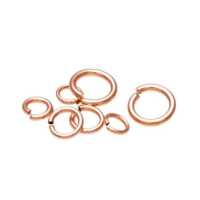 14 20 Rose Gold Filled Round Jump Rings RioGrande