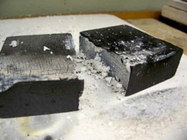 Hardwood Charcoal Soldering Blocks