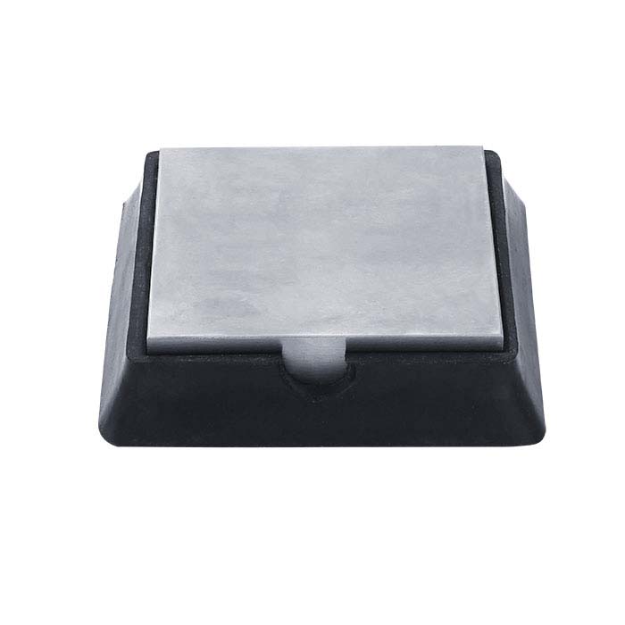 Mini Rubber And Steel Bench Block For Metal Working And Wire Hardening 