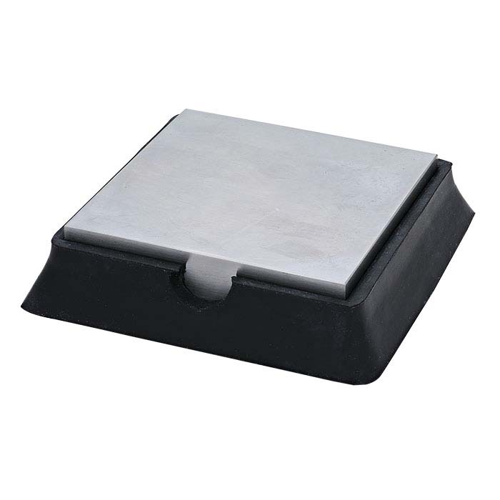 Rubber and Steel Bench Block 3 Square