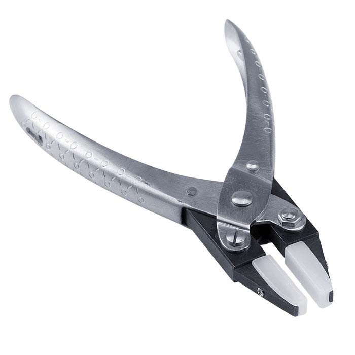 Nylon Jaw Pliers, 4 3/4 Inch, w/Spring, Tools and Supplies for