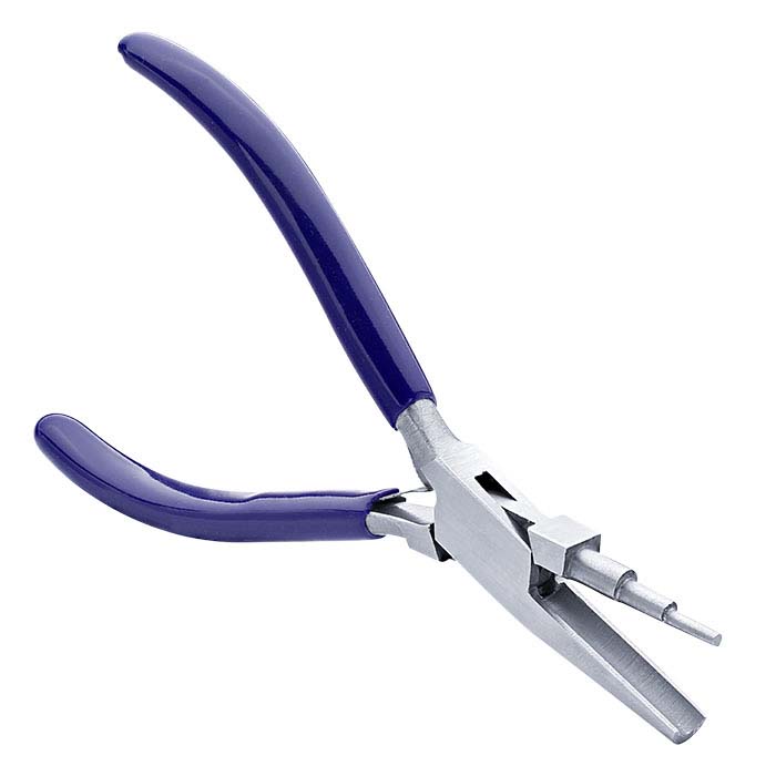 3-Step Round Concave Nose Wire Looping Pliers Jewelry Making