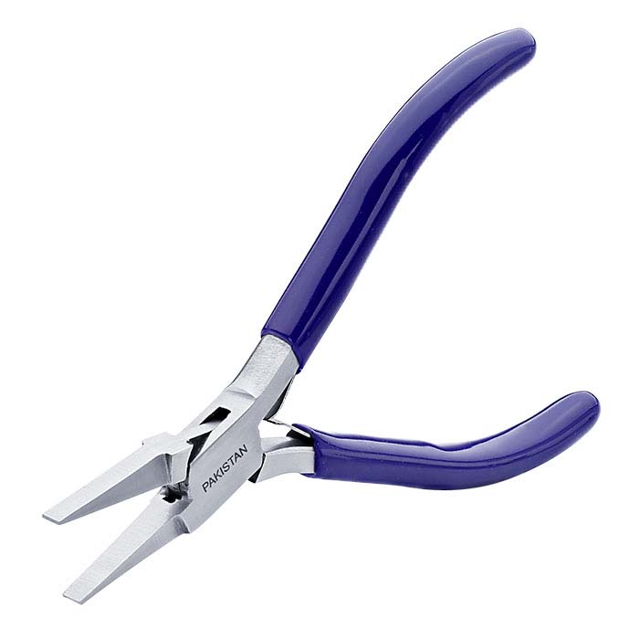 Flat Nose Pliers with Narrow Tip = Choose Width - FDJ Tool