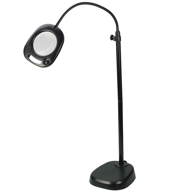 Daylight™ Convertible 5 LED Floor and Table Magnifying Lamp - RioGrande