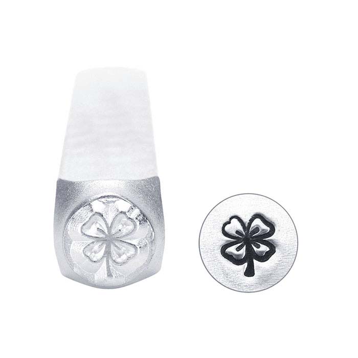 ImpressArt 6mm Four Leaf Clover Design Stamp | Esslinger