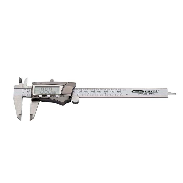 Stainless Steel Digital Fractional Caliper, 6 - RioGrande