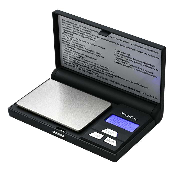 Digital Pocket Scale - 500 grams x .1 gram