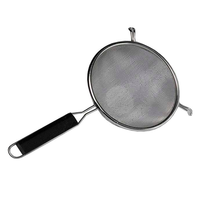 Hand held best sale strainer