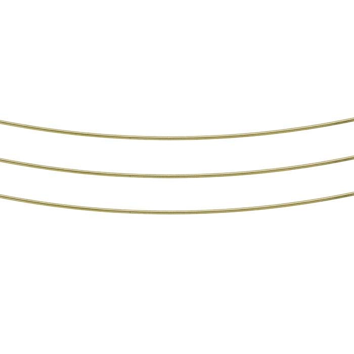 Jeweler's Brass Round Wire, 1/2-Hard - RioGrande