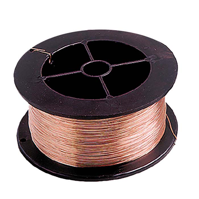 Copper Round Wire, 1-Lb. Spool, 26-Ga., Dead-Soft, Scratch & Dent