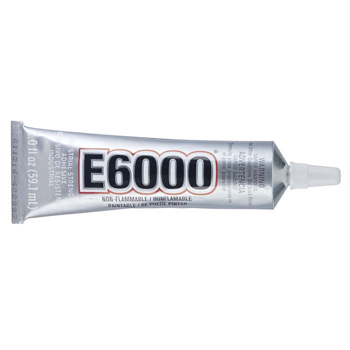 E6000 Clear ADHESIVE tiny tube (2 oz) 29.7 ml 