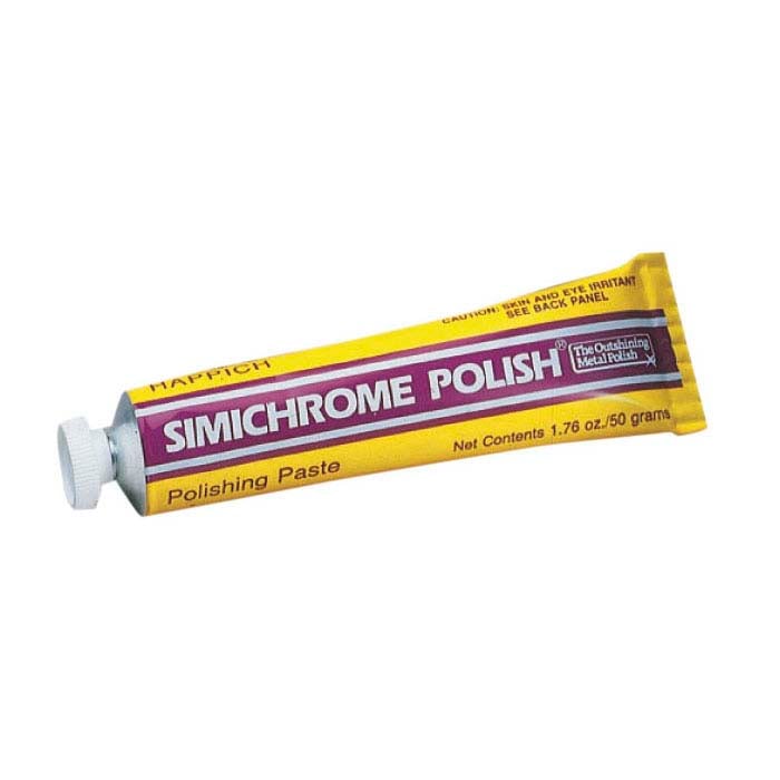 Simichrome All Metal Polish Can with Polishing Cloth Chrome and Metal  polishing (1000g,1-Pack)