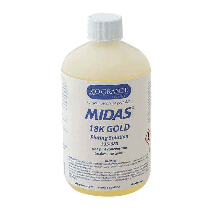 MIDAS® Ultrabright Rhodium Plating Solutions, Acid-Based - RioGrande
