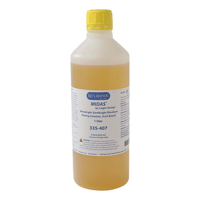 Legor® GT4A3N Heavy-Deposition Yellow Gold Plating Solution, Acid Based -  RioGrande