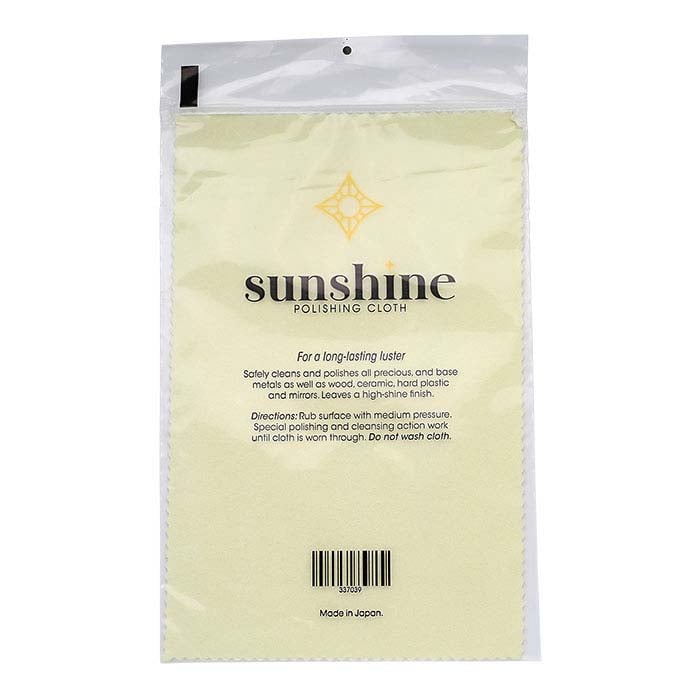 Sunshine Polishing Cloth — Kenzie Weise Jewels
