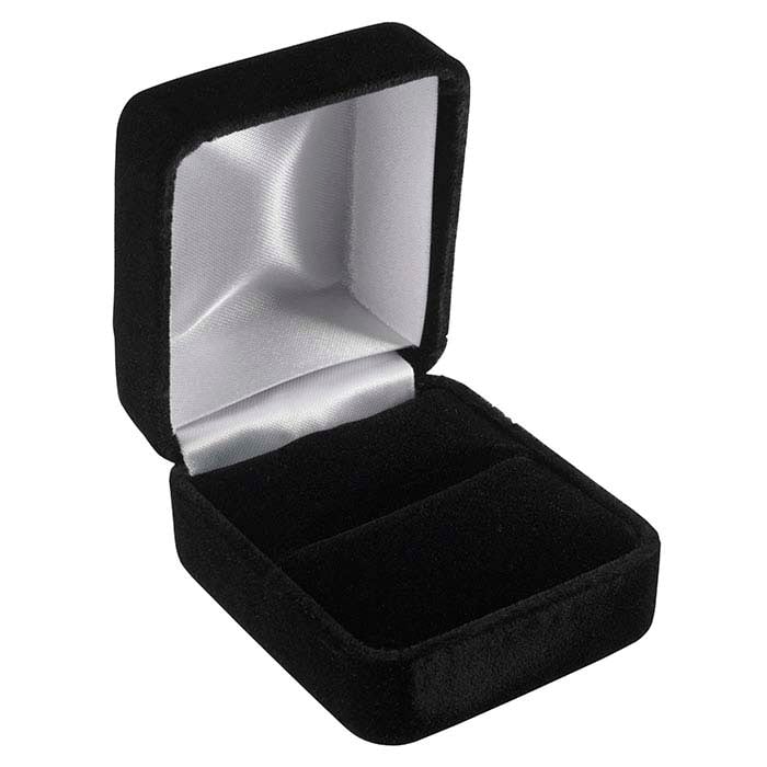 Dusty Blue Golden velvet Wedding Ring Box for ceremony, Ring Box for  Wedding Ceremony 3 rings velvet, Boho Glam Wedding Ring Boxes his hers,  Luxury Velvet Ring … | Velvet wedding ring