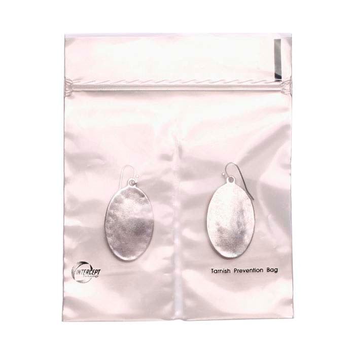 Anti-Tarnish Corrosion Intercept Zip-lock Bag, 4 x 6 (10