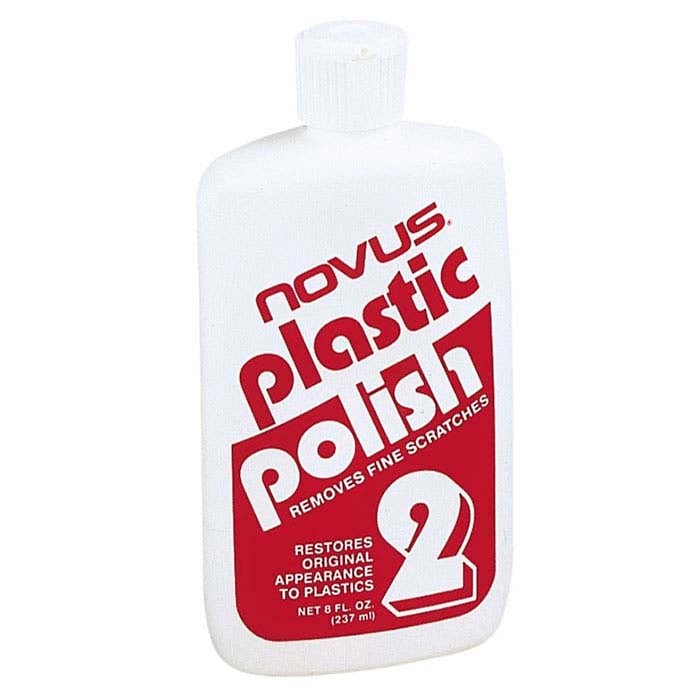 Novus Plastic Polish No. 2 - 64 Oz Fine Scratch Remover Acrylic Cleaner for  sale online