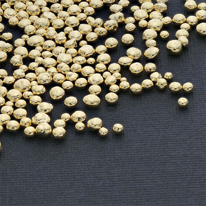 Outlet 22k Gold Casting Grain | 22ct Yellow Gold Granule | Real Solid Gold | Precious Metals for Industrial and Jewelry Manufacturing | Gold Grain