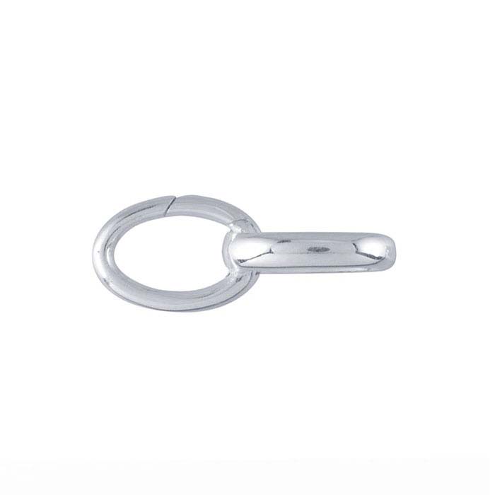 Oval Hinge Charm Clasp