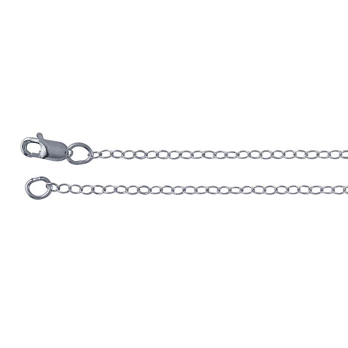 Sterling Silver Lightweight Oval Cable Chains - RioGrande