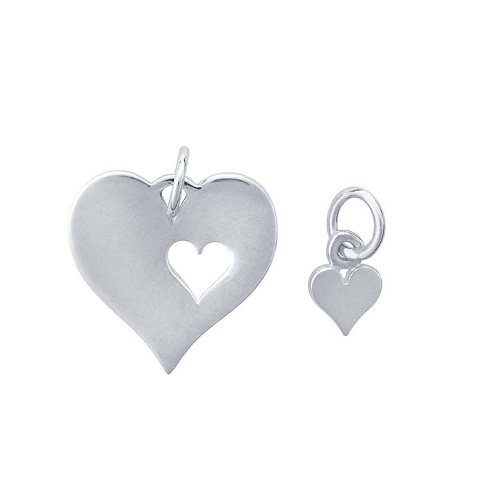 Sterling Silver Heart Locket Pendant - RioGrande