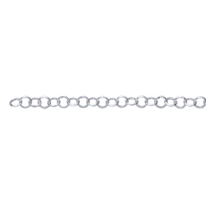 Sterling Silver Round Rolo Chain - RioGrande