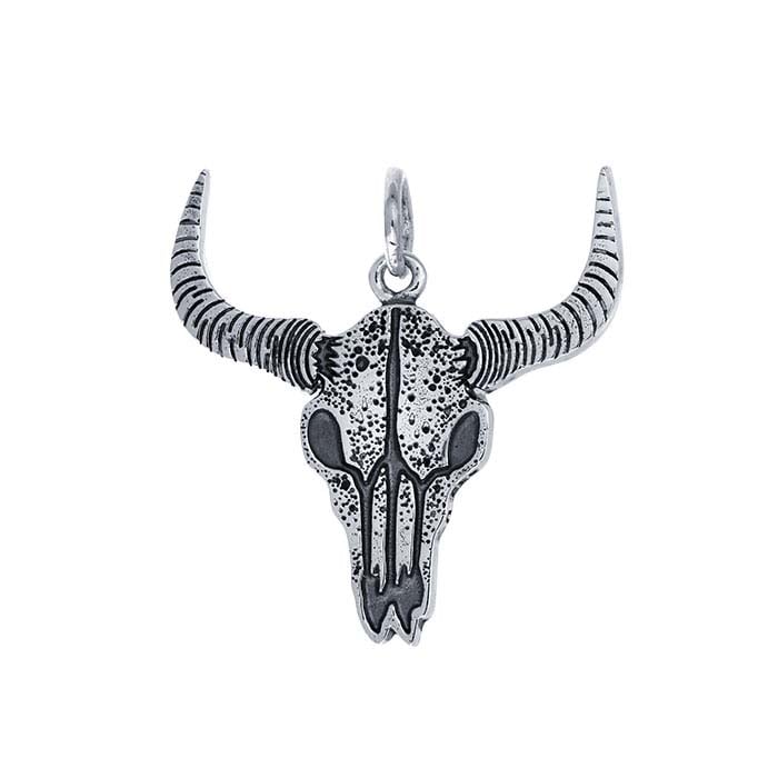 Bronze Cow Skull Necklace – Valerie Morgan Designs
