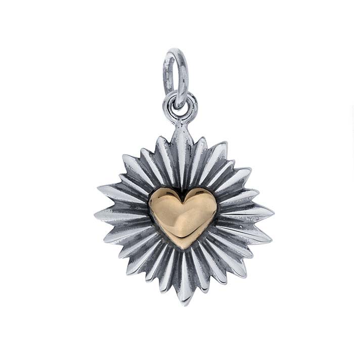 Sterling Silver Heart Locket Pendant - RioGrande