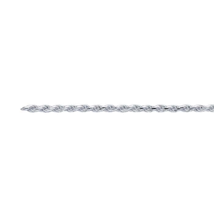 Sterling Silver Diamond-Cut French Rope Chain - RioGrande