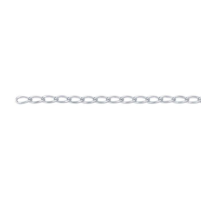 Sterling Silver Diamond-Cut Twist Curb Chain - RioGrande