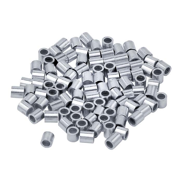 Sterling Silver Tube Crimp Bead - RioGrande