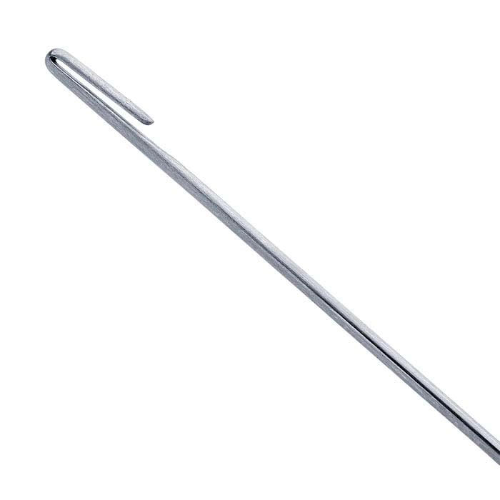 Beadalon® Beading Needle for Elastic Cord, 10-3/4L x .030 dia.