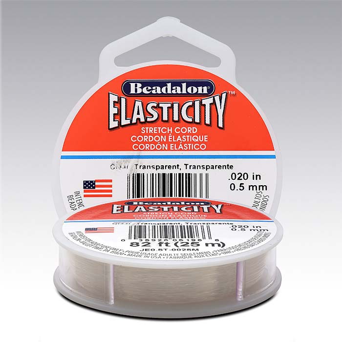 Beadalon® Elasticity™ Clear Stretch Cord - RioGrande