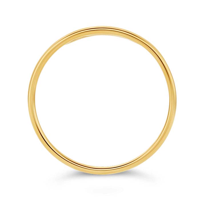 14/20 Yellow Gold-Filled Double-Hook Bangle Bracelet Component - RioGrande