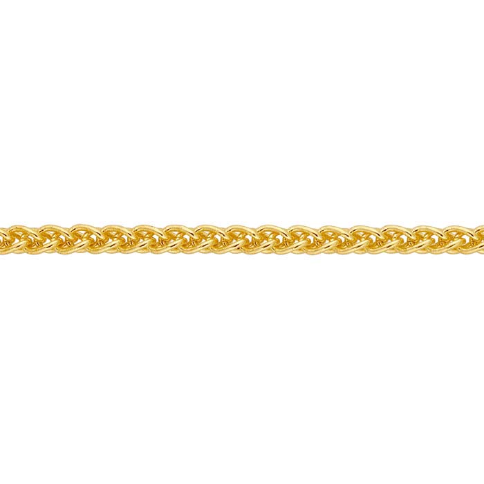 14/20 Yellow Gold-Filled Round Wheat Chain - RioGrande