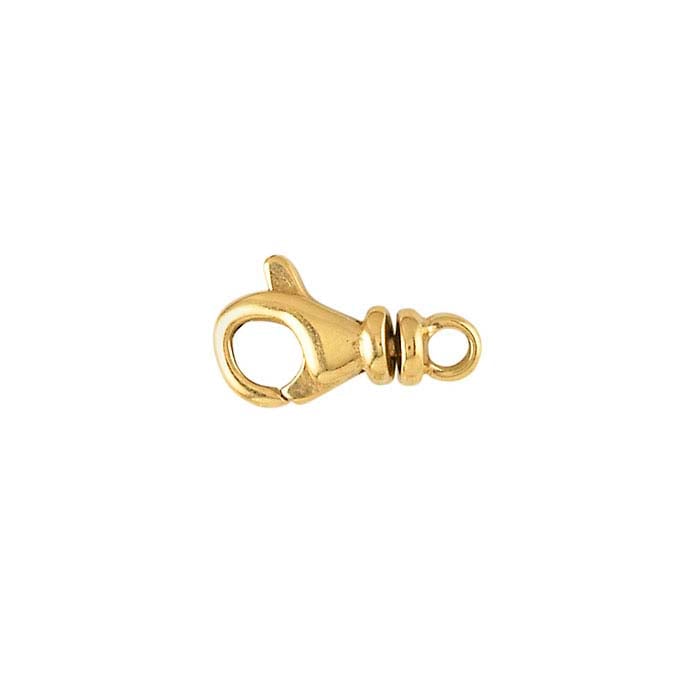 Swivel Gold Lobster Clasp