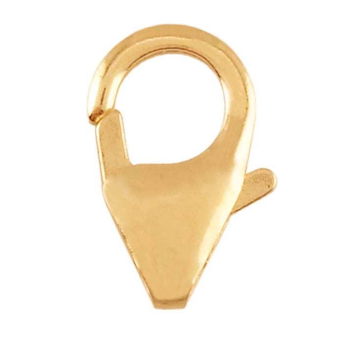 14K Yellow Gold Teardrop Lobster Clasp - RioGrande