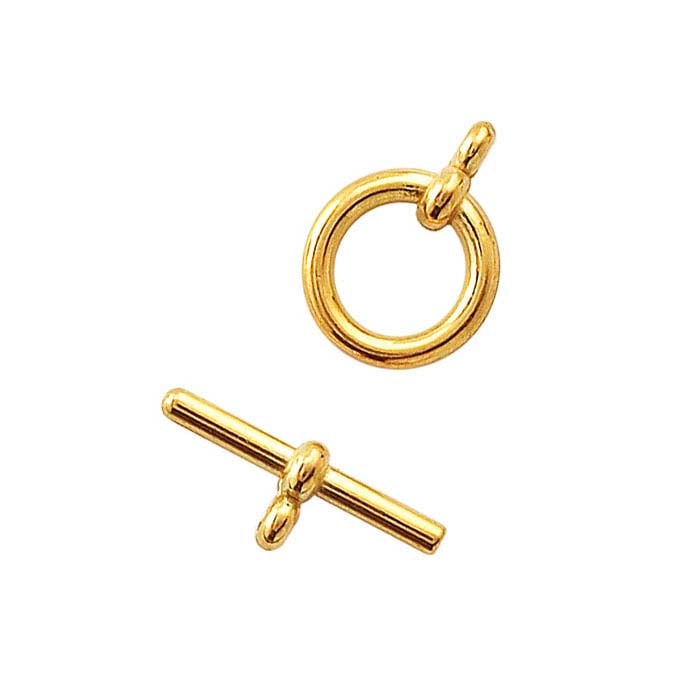 18K Yellow Gold Coil S-Hook Clasp - RioGrande