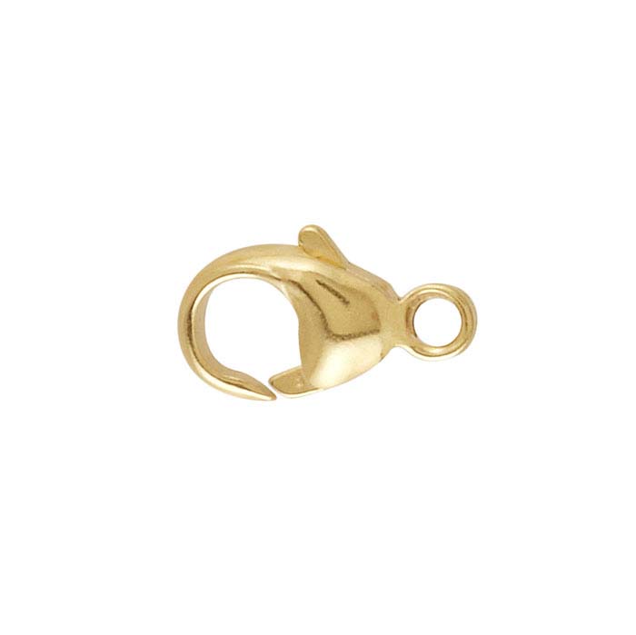 Stainless Steel Teardrop Lobster Clasp with Closed Ring - RioGrande