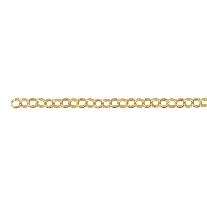 14K Yellow Gold Lock Necklace - RioGrande