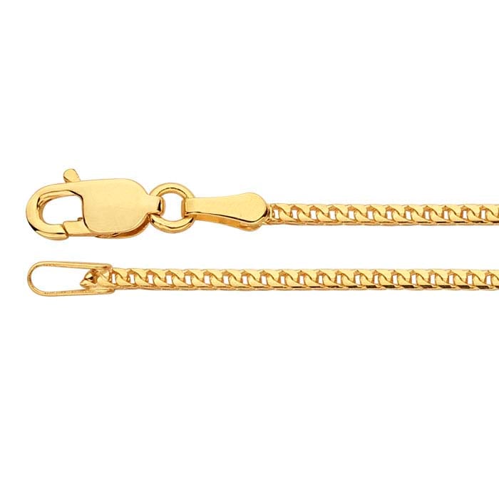 14K Yellow Gold Franco Chain - RioGrande