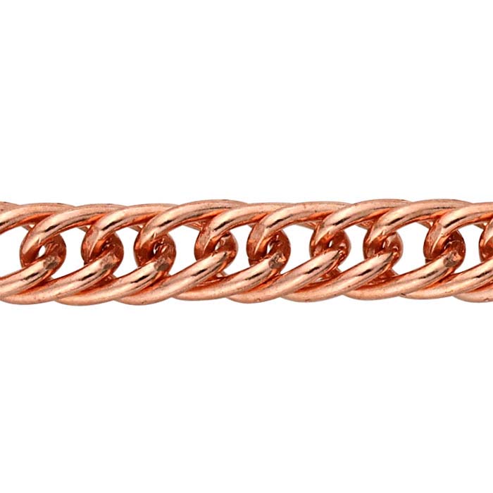 Copper 4.5mm Rolo Chain, 20-ft. Spool