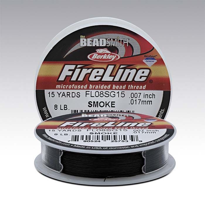 The BeadSmith Crystal Clear FireLine - 50 Yards (8-Pound Test