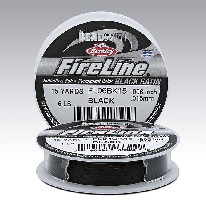 Fireline White 6lb. 50 Yard Spool Beading Thread 