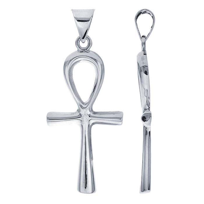 Sterling Silver Ankh Pendant - RioGrande