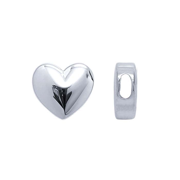 Sterling Silver Heart Locket Pendant - RioGrande